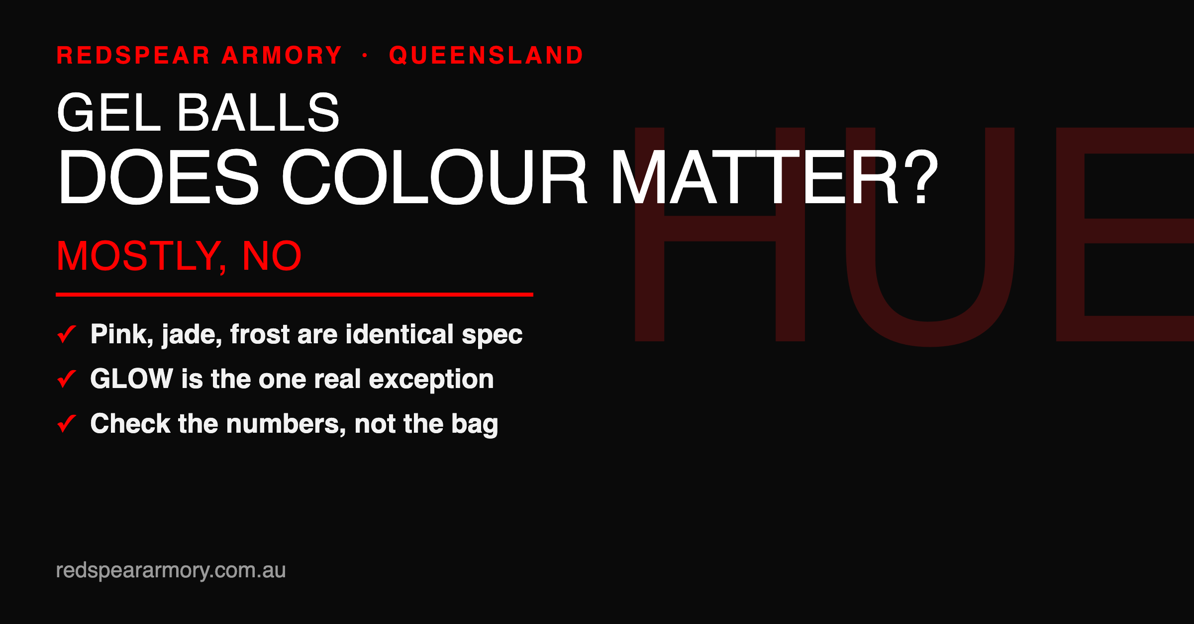 Does Gel Ball Colour Actually Indicate Quality?