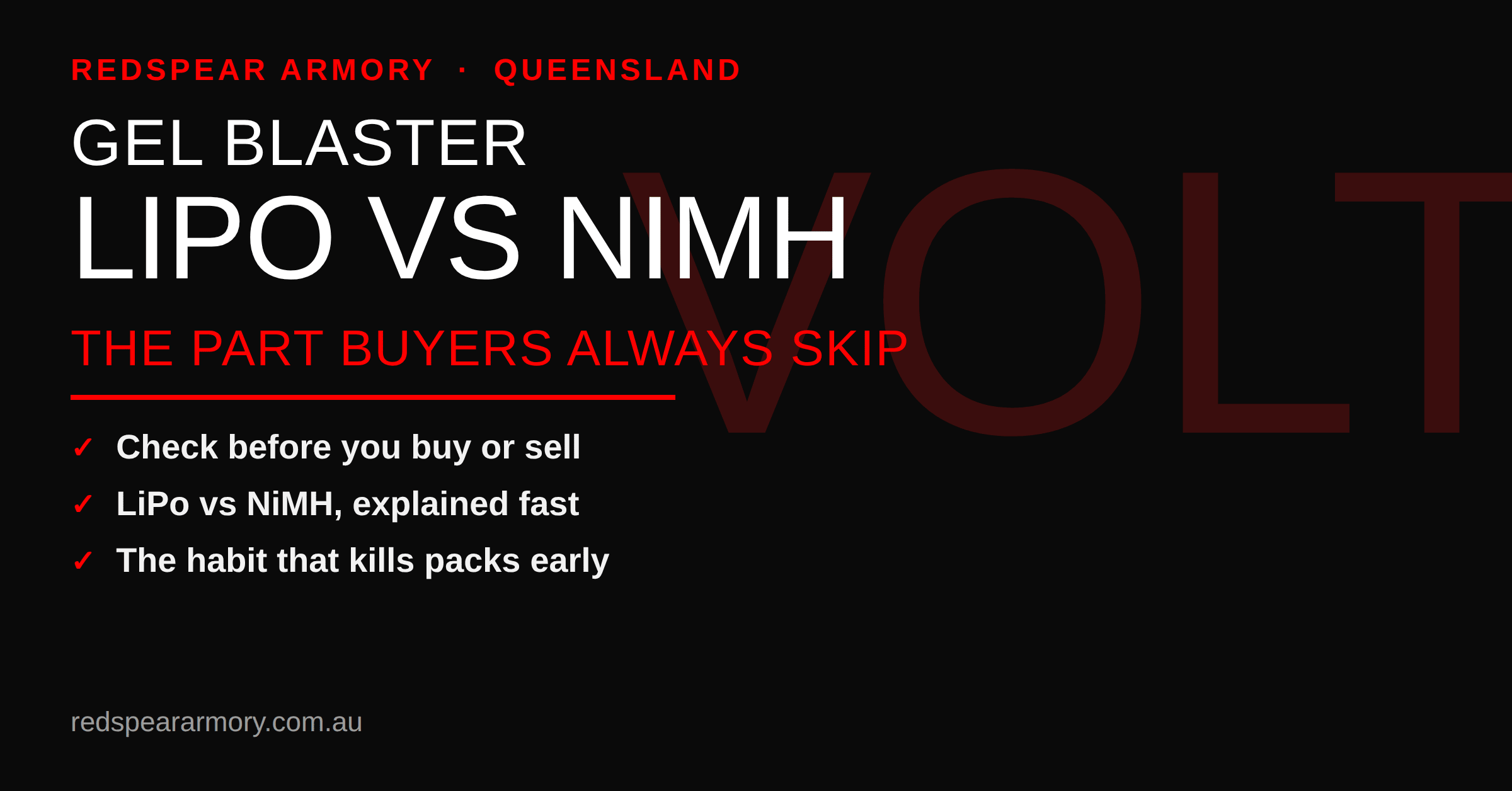 LiPo vs NiMH Gel Blaster Batteries: What Actually Matters When You're Buying Used