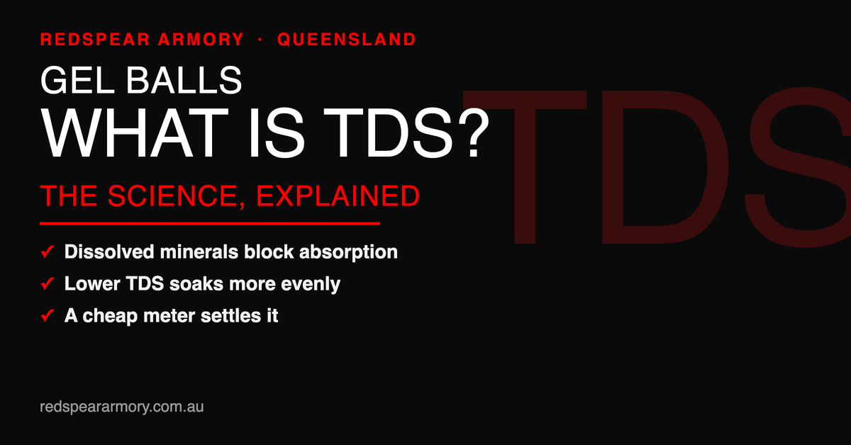 TDS and Water Quality for Gel Balls, Actually Explained