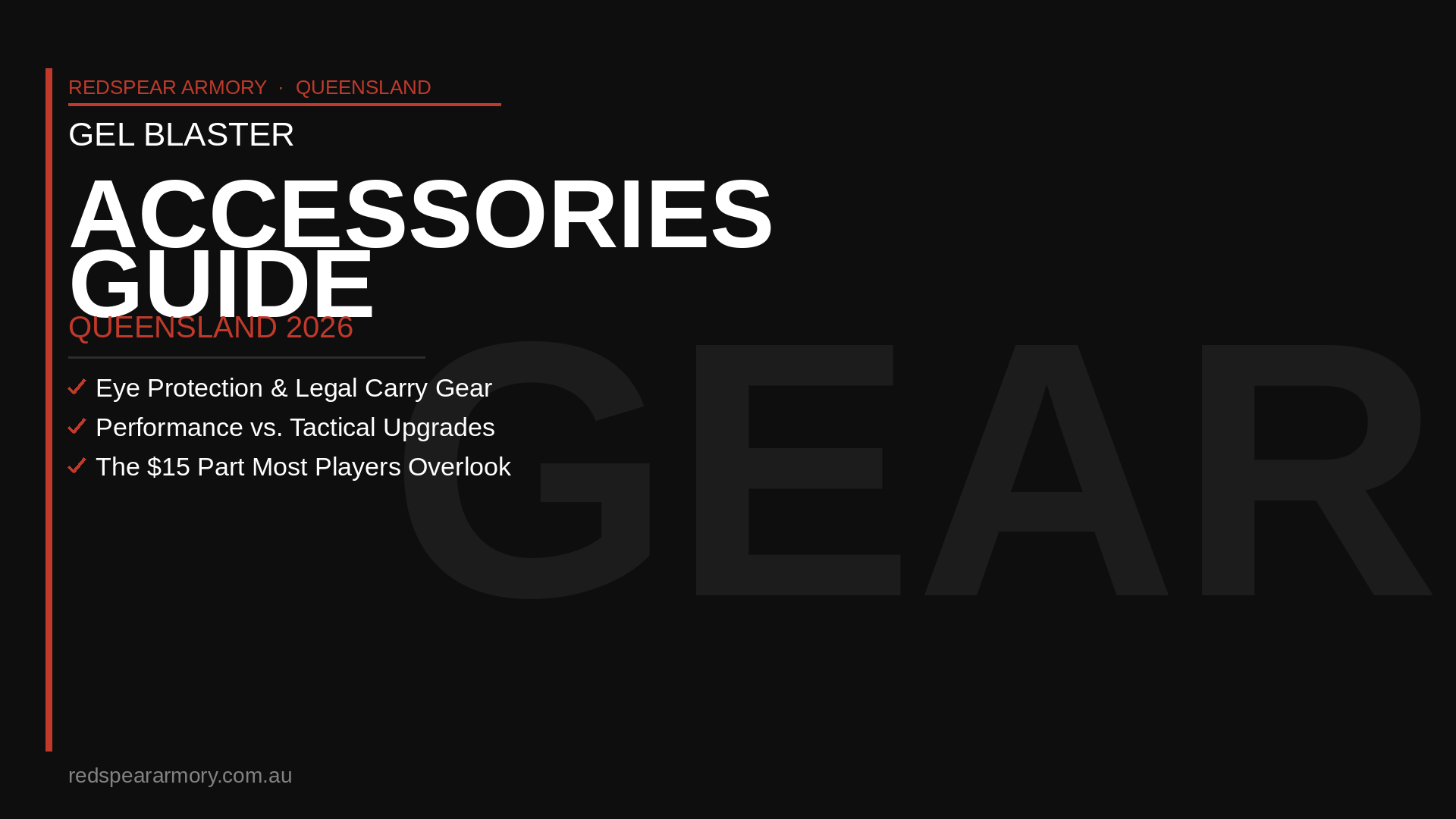 Best Gel Blaster Accessories for QLD Players (2026)