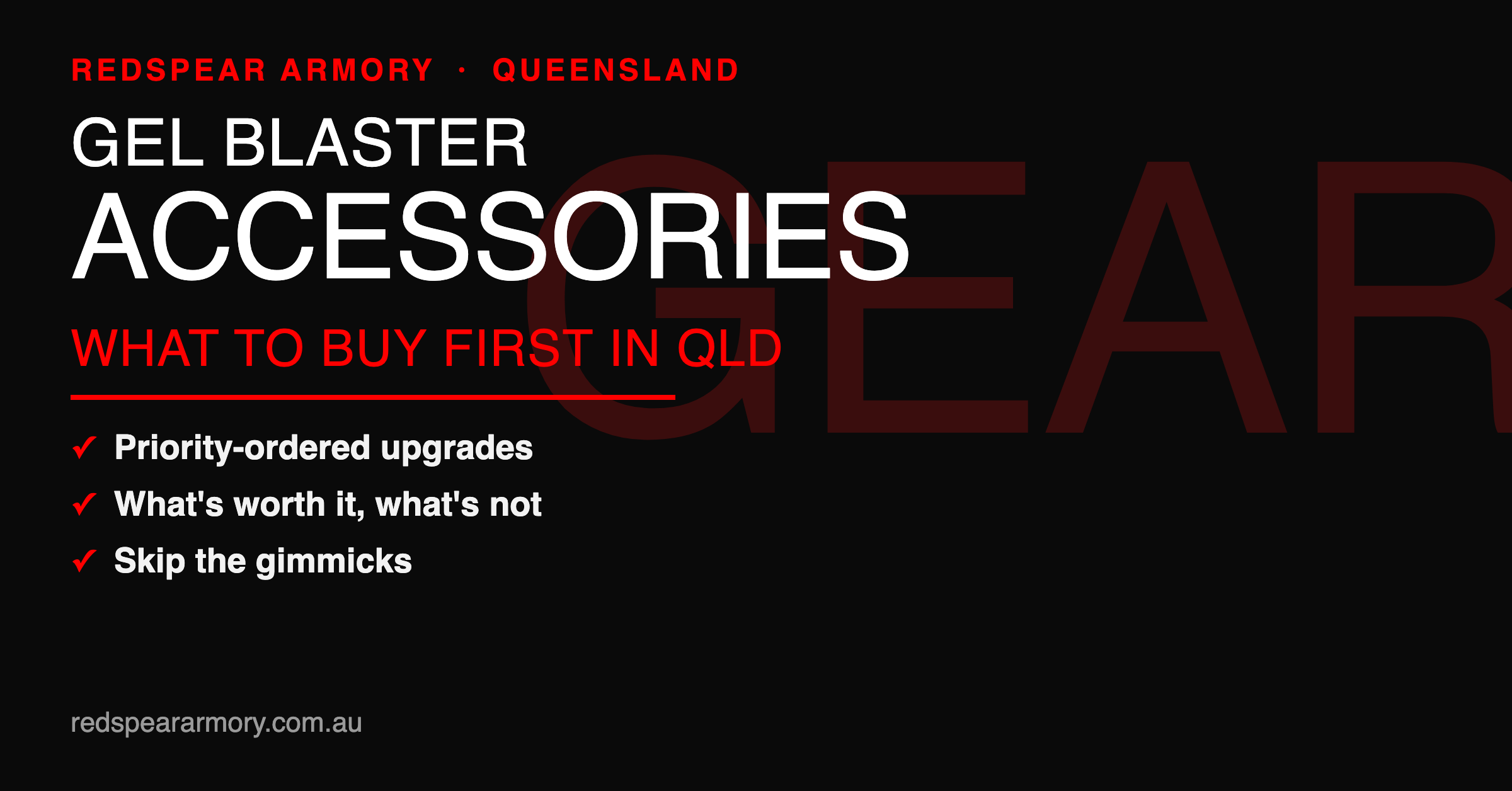 Best Gel Blaster Accessories for Queensland Players (2026)