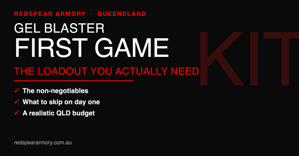 Your First Gel Blaster Game: The Loadout You Actually Need