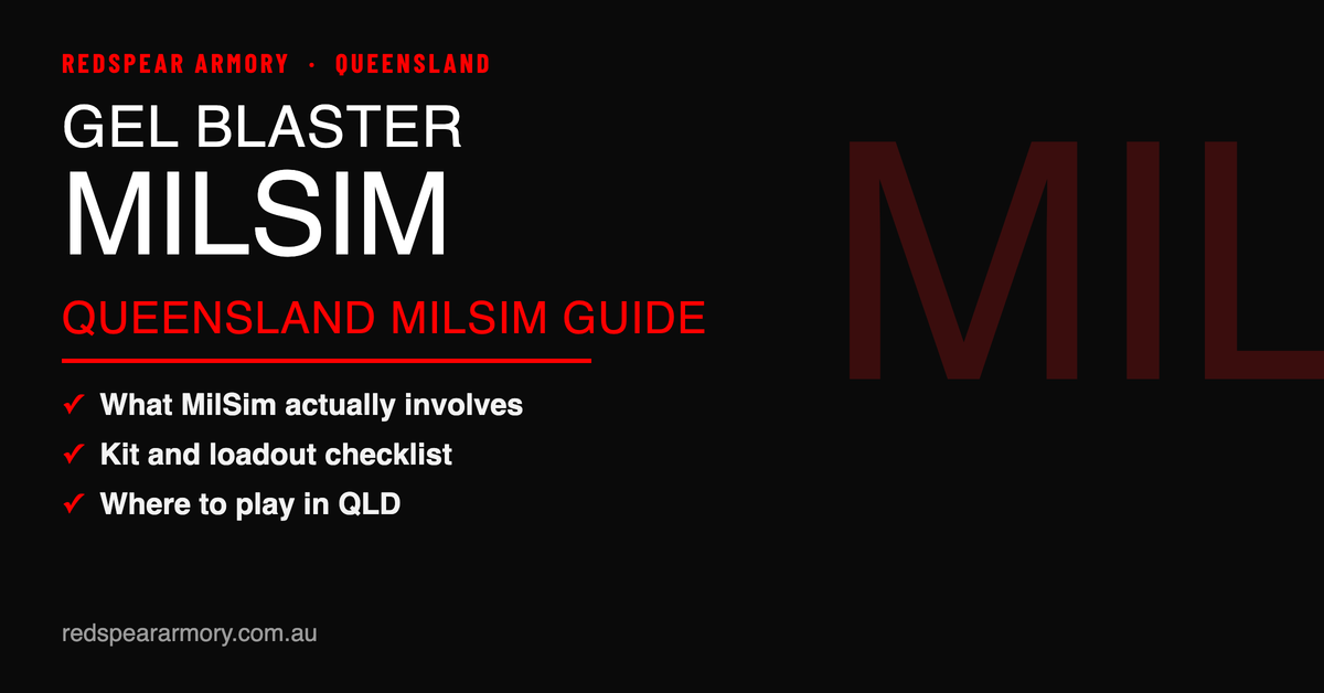 Gel Blaster MilSim in Queensland: What to Expect and How to Gear Up (2026)
