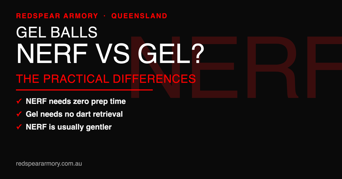 NERF Darts vs Gel Balls: What Actually Changes When You Switch