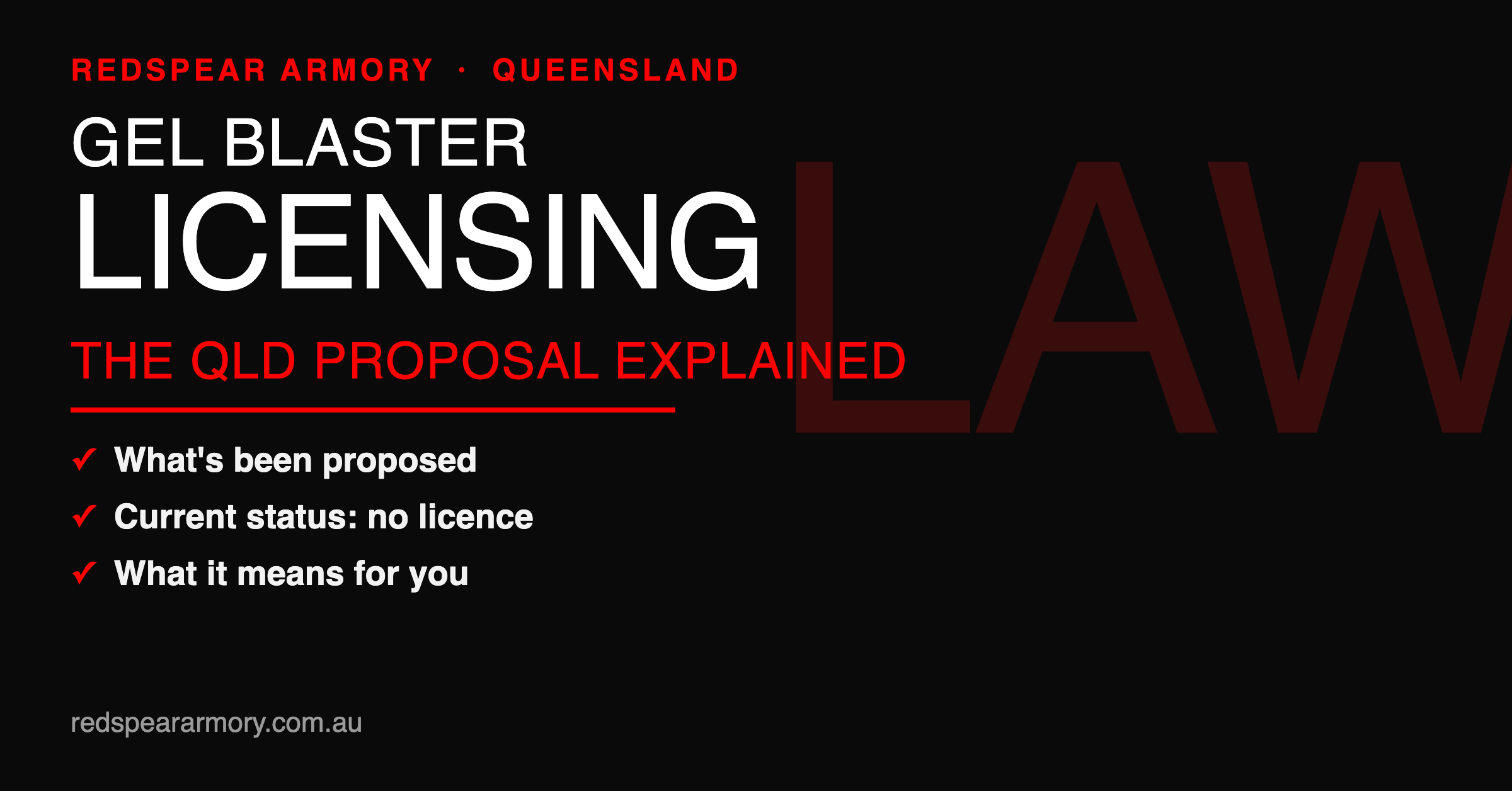 QLD Gel Blaster Licensing Proposal: What You Need to Know