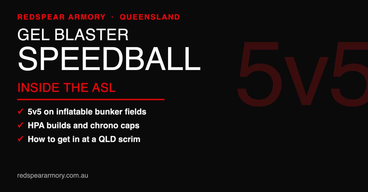 Speedball Gel Ball in QLD: Inside the Australian Speedball League