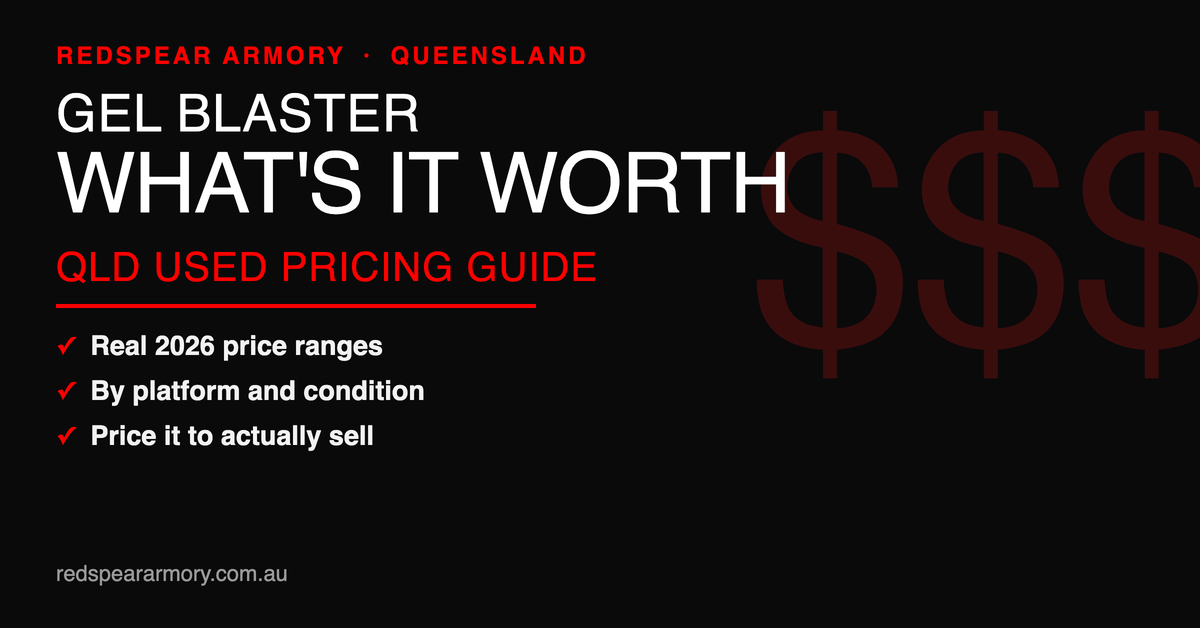 What Your Used Gel Blaster Is Worth in Queensland (2026 Pricing Guide)