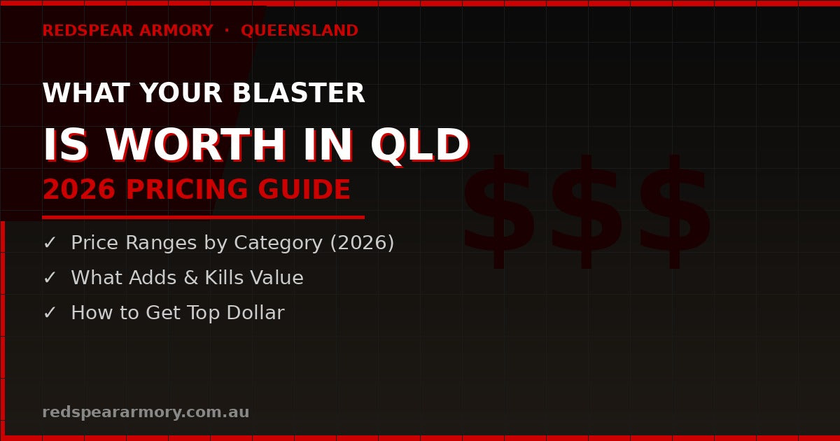What Your Used Gel Blaster Is Worth in Queensland (2026 Pricing Guide)