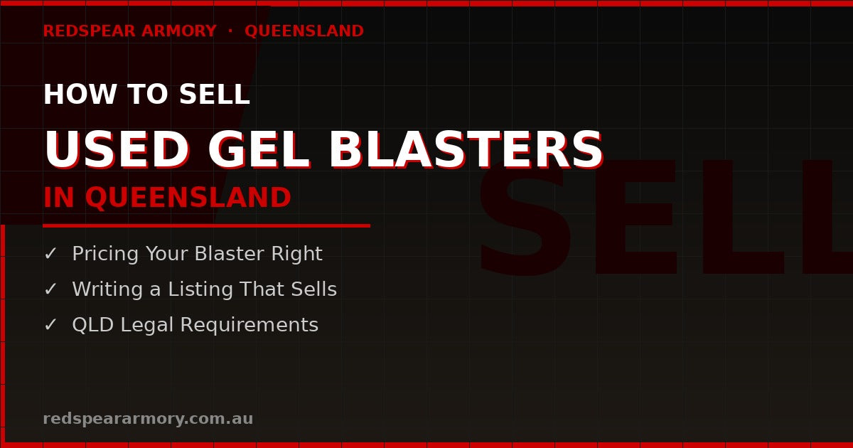 How to Sell Used Gel Blasters in Queensland