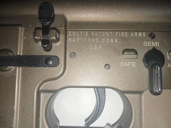 Full Metal Tan M4 Gel Blaster - Laser, Scope & Torch