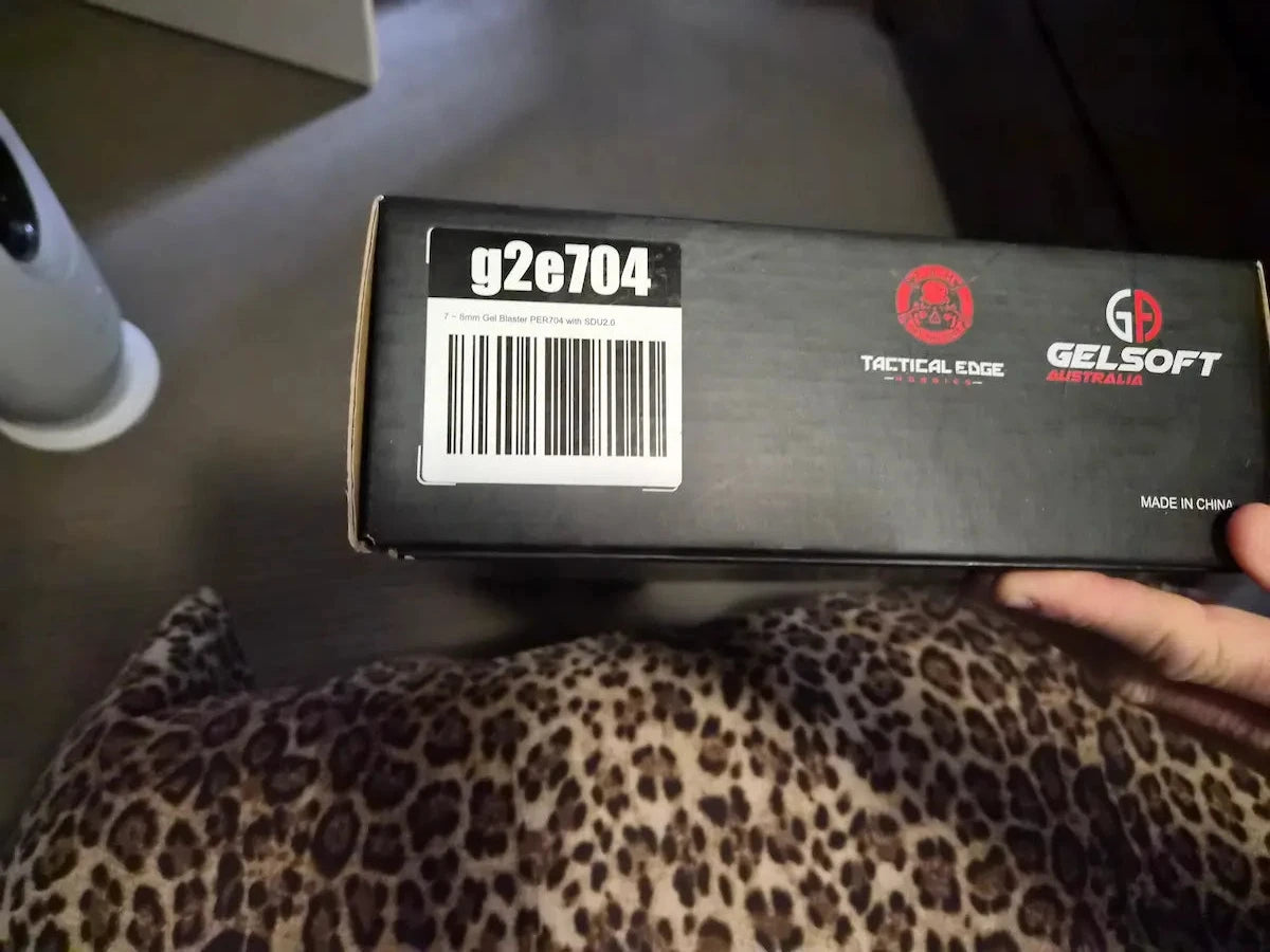 Gel Soft PER704 M4 Gel Blaster - Red/Black (Like New)