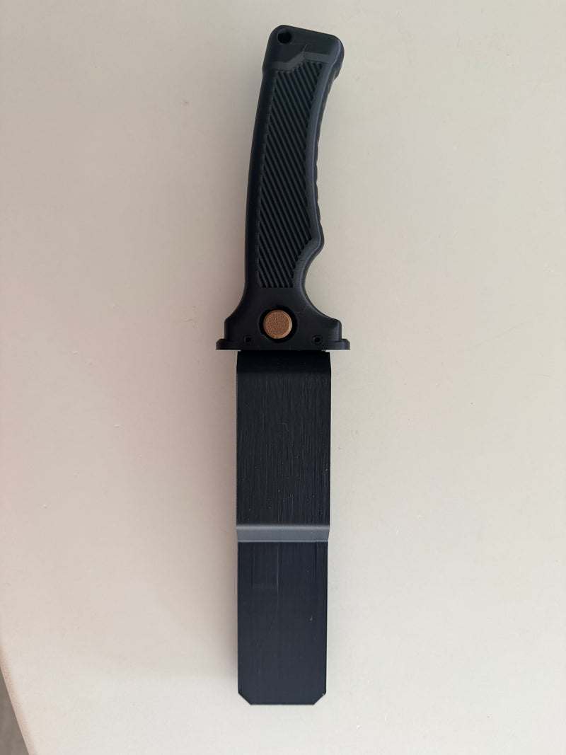 3D Printed Cosplay Knife Prop + Sheath (Clip)