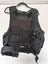 Tactical mesh vest MOLLE attachment points close-up