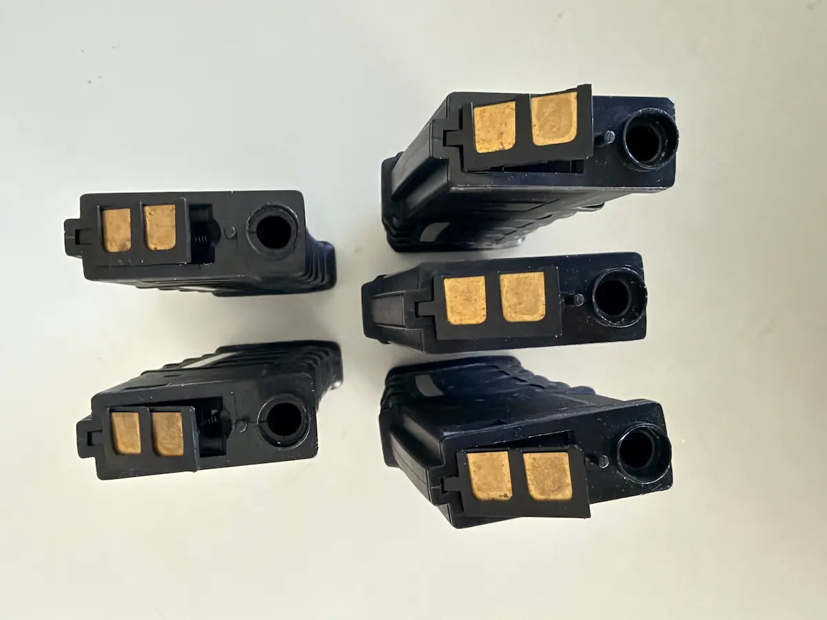 M4-Style Mid-Cap Gel Blaster Magazines (Used)