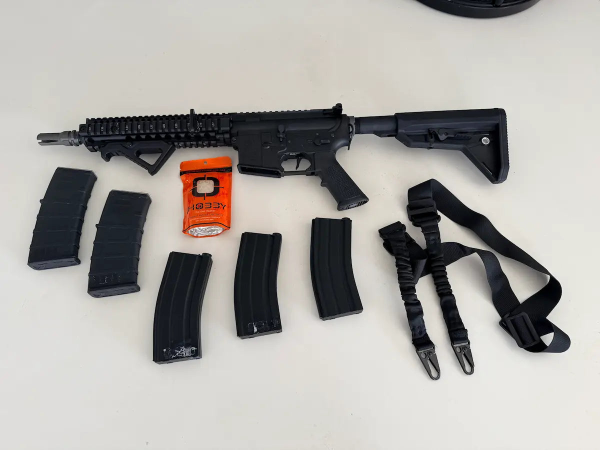 E&C MK18 Modded Full Metal Gel Blaster (Like New)