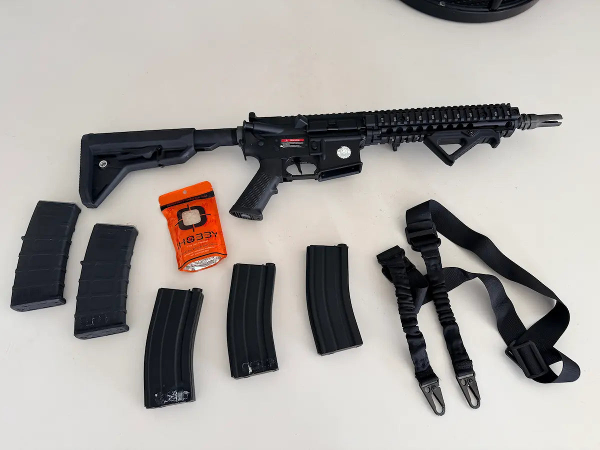 E&C MK18 Modded Full Metal Gel Blaster (Like New)