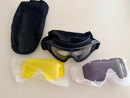 Safety Googles with three visors