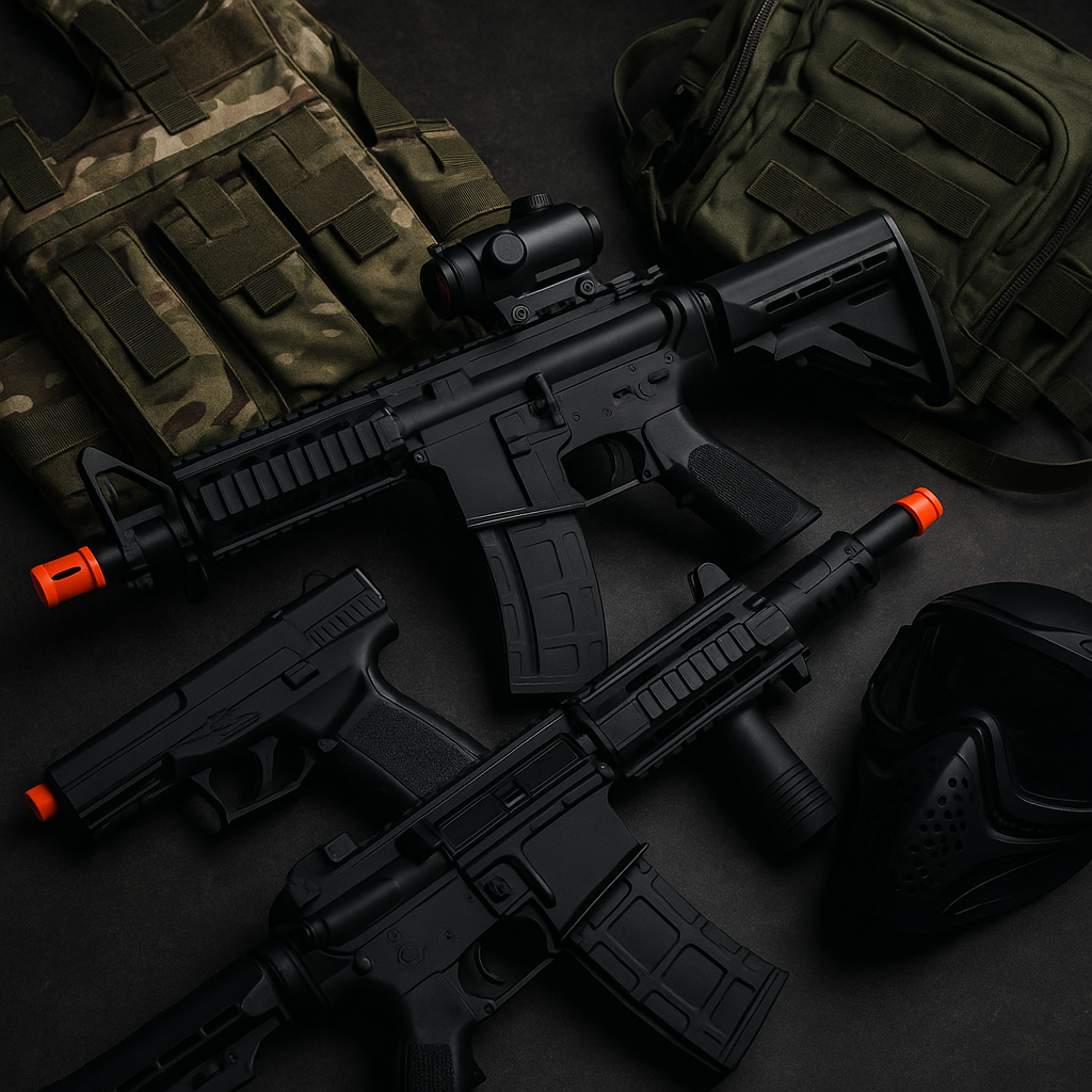 Used Gel Blasters Loadout