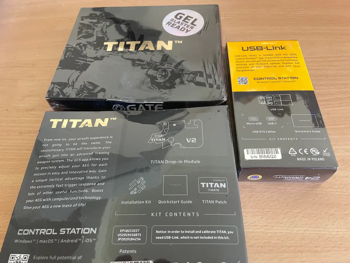 GATE TITAN V2 Basic MOSFET x2 + USB-Link - New & Sealed