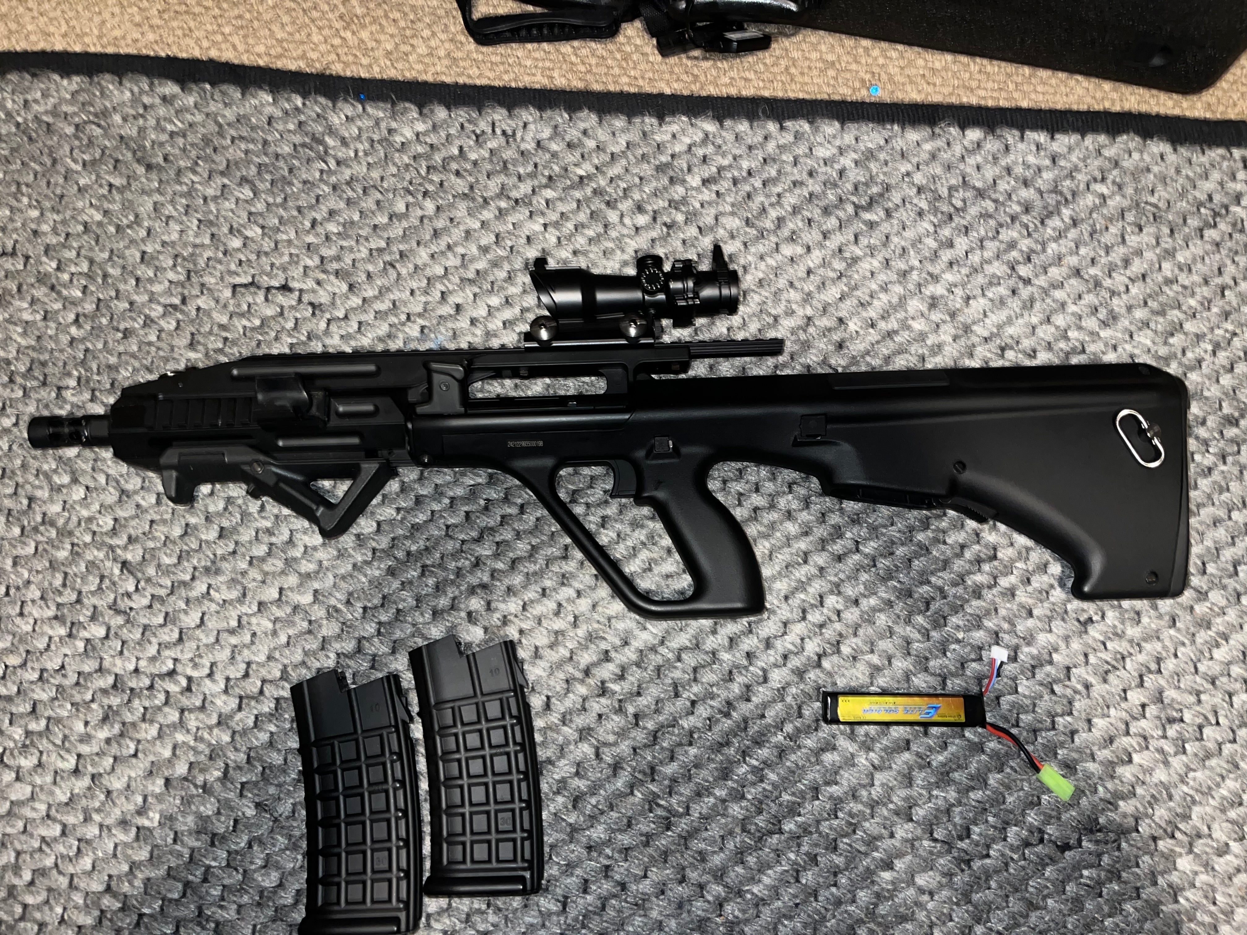Gel Blaster Rifle Bundle - Golden Eagle M16A1 & AUG (Like New)