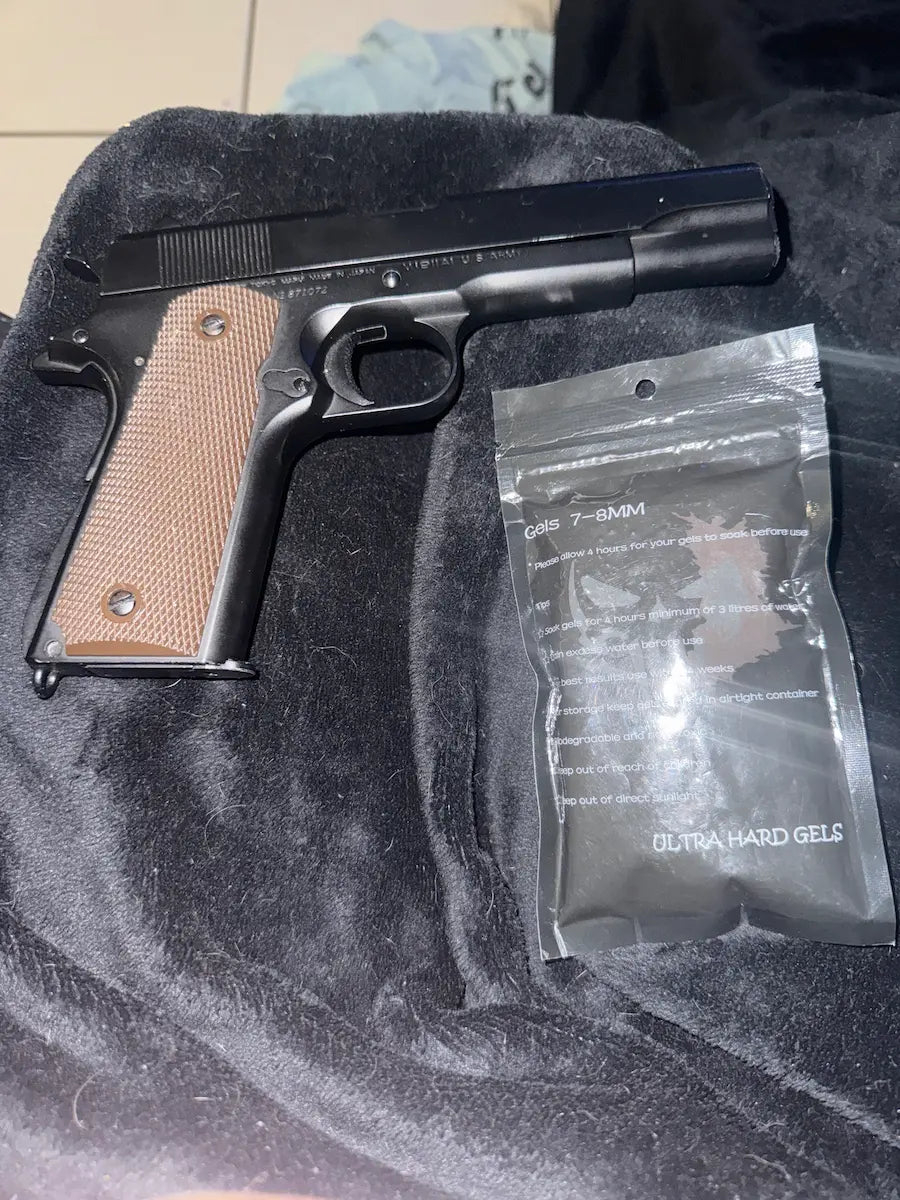 1911 Full Metal Manual Gel Blaster Pistol (New)
