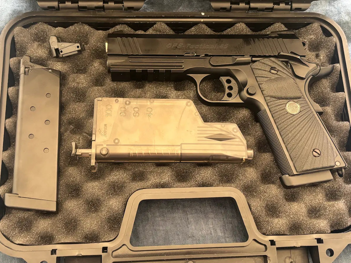 Golden Eagle 3326 OPS Tactical .45 Gas Gel Blaster Pistol