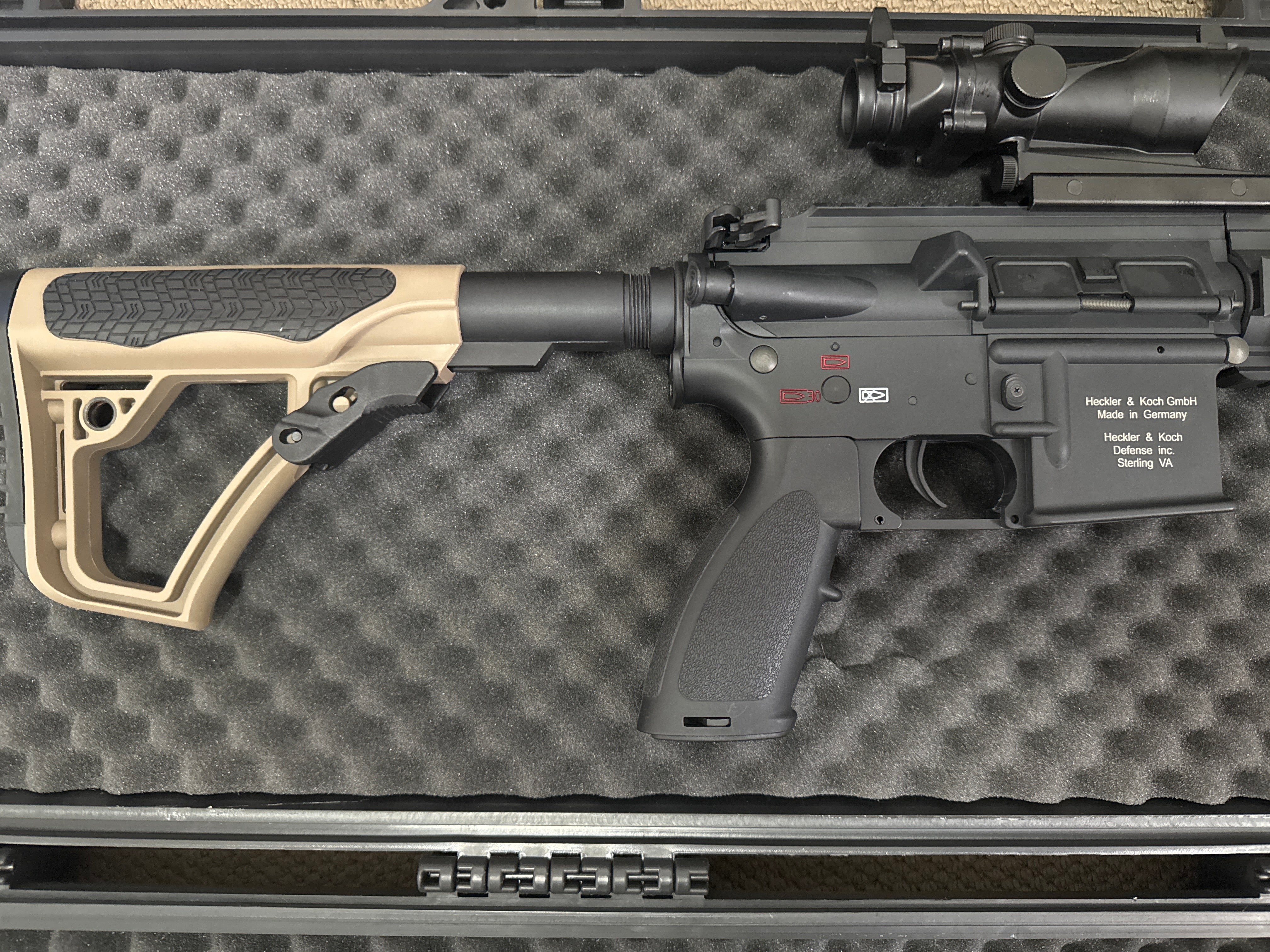 HK416 Gel Blaster Package - Like New - Full Setup Included