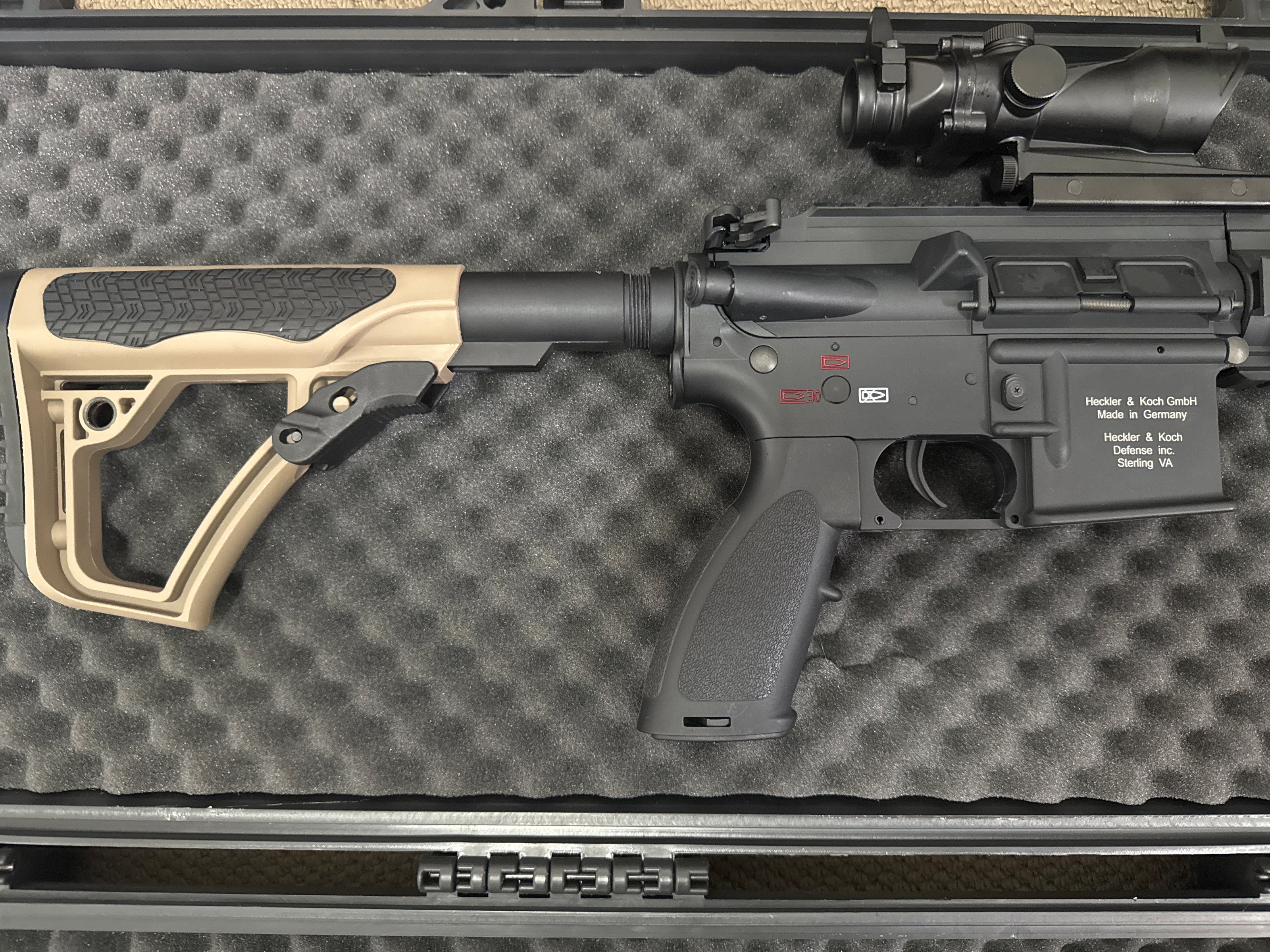 HK416 Gel Blaster Package - Like New - Full Setup Included