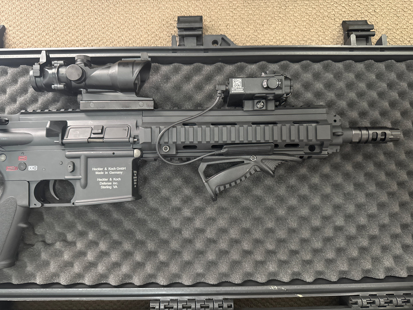 HK416 Gel Blaster Package - Like New - Full Setup Included