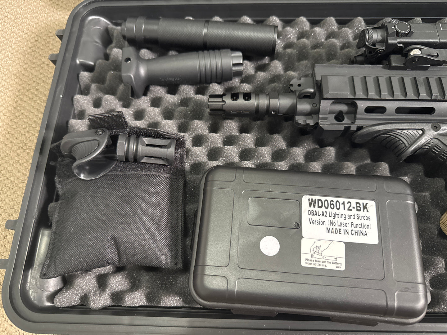 HK416 Gel Blaster Package - Like New - Full Setup Included